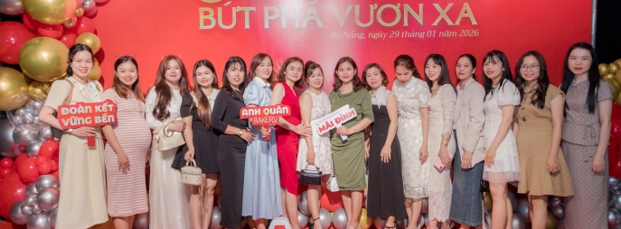 Lễ Tổng Kết Cuối Năm Của Công Ty Anh Quân Bakery 2025: Bứt Phá Vươn Xa Từ Những Giá Trị Gìn Giữ