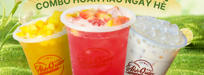 Nước mùa hè tại Anh Quân Bakery: Lựa chọn hoàn hảo cho ngày nóng đỉnh điểm