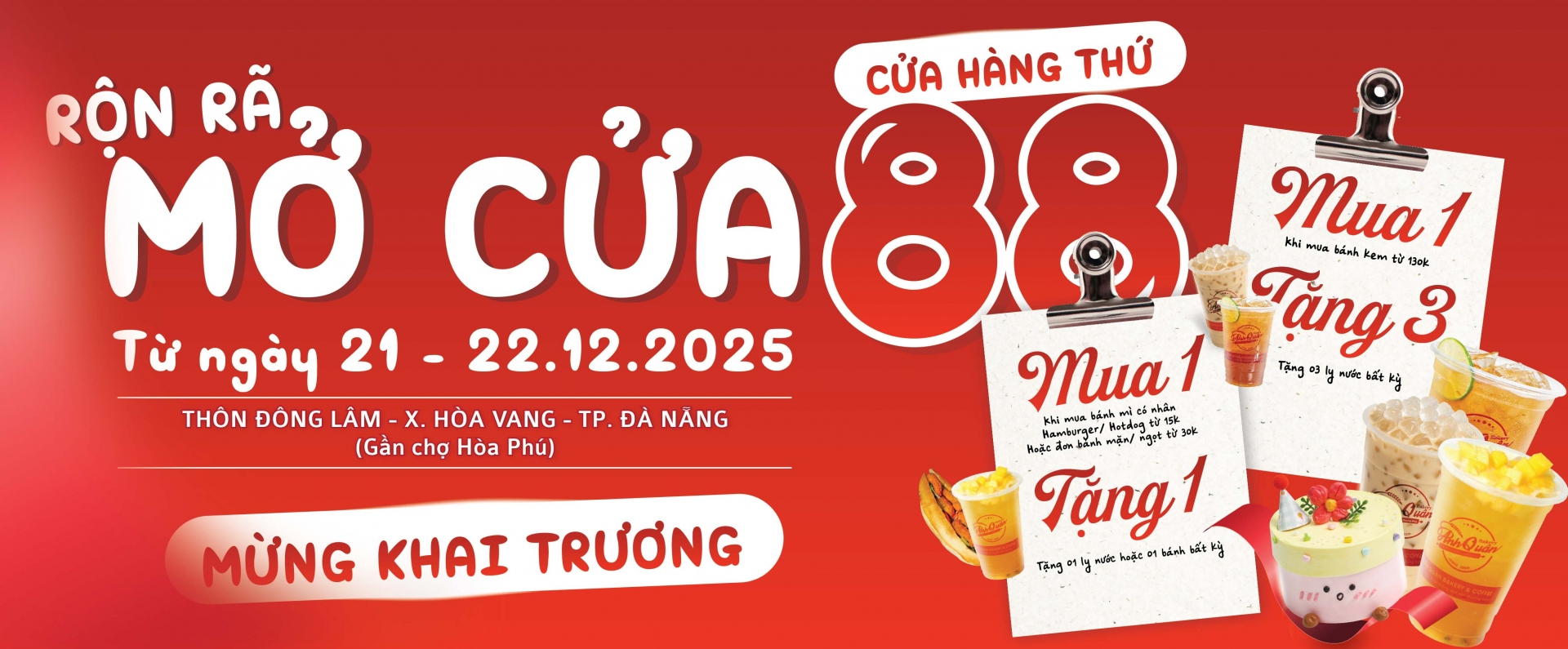 Mừng khai trương cửa hàng thứ 88