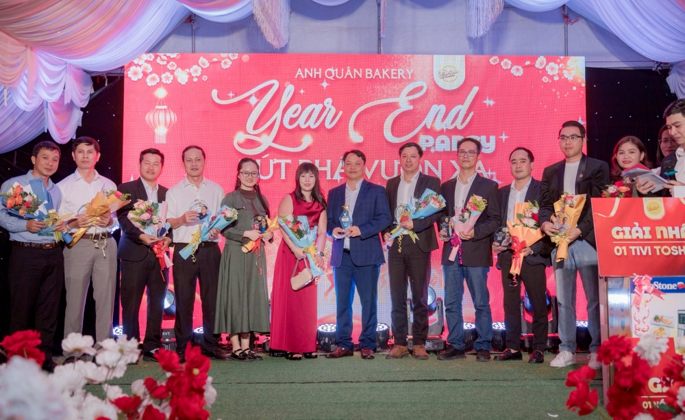  Lễ Tổng Kết Cuối Năm Của Công Ty Anh Quân Bakery 2025: Bứt Phá Vươn Xa Từ Những Giá Trị Gìn Giữ