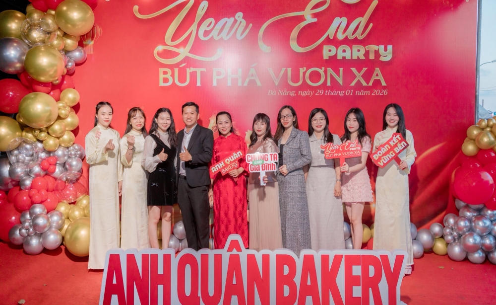 Lễ Tổng Kết Cuối Năm Của Công Ty Anh Quân Bakery 2025: Bứt Phá Vươn Xa Từ Những Giá Trị Gìn Giữ