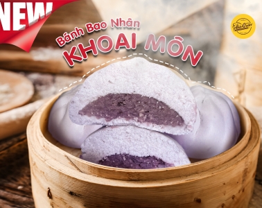 Bánh Bao Nhân Khoai Môn