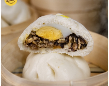Bánh Bao Gà Nấm